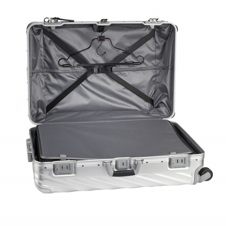 Koffer 19Degree Extended Trip Packing 4-Rollen 77,5 cm Silver, Farbe: metallic, Marke: Tumi, EAN: 0742315355504, Abmessungen in cm: 52x77.5x28, Bild 4 von 6