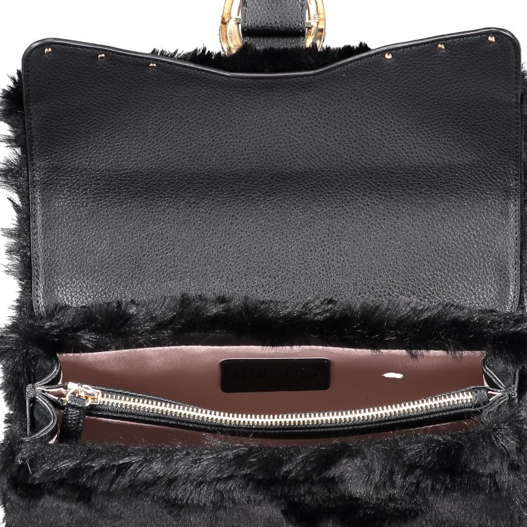Handtasche Darsena Nero, Farbe: schwarz, Marke: Liu Jo, EAN: 8059599524659, Abmessungen in cm: 27x17x10, Bild 4 von 6