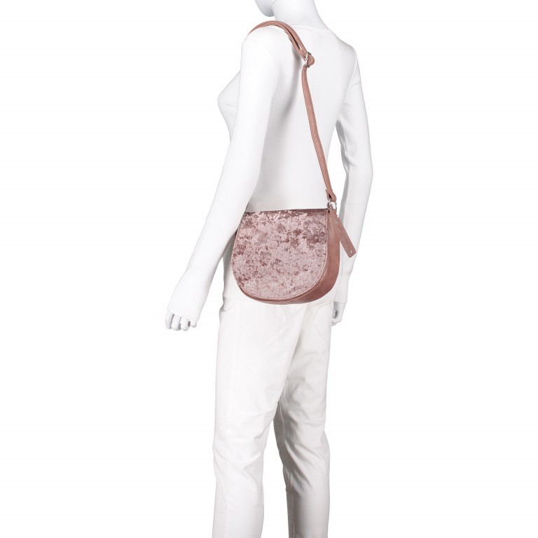 Tasche Saddle Bag Rosewood, Farbe: rosa/pink, Marke: Fritzi aus Preußen, EAN: 4059065116962, Abmessungen in cm: 22x20x7, Bild 3 von 6