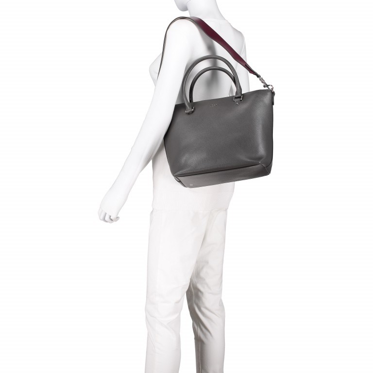 Handtasche Grano Helena MVZ Dark Grey, Farbe: grau, Marke: Joop!, EAN: 4053533656592, Abmessungen in cm: 26.5x26x12.5, Bild 3 von 8