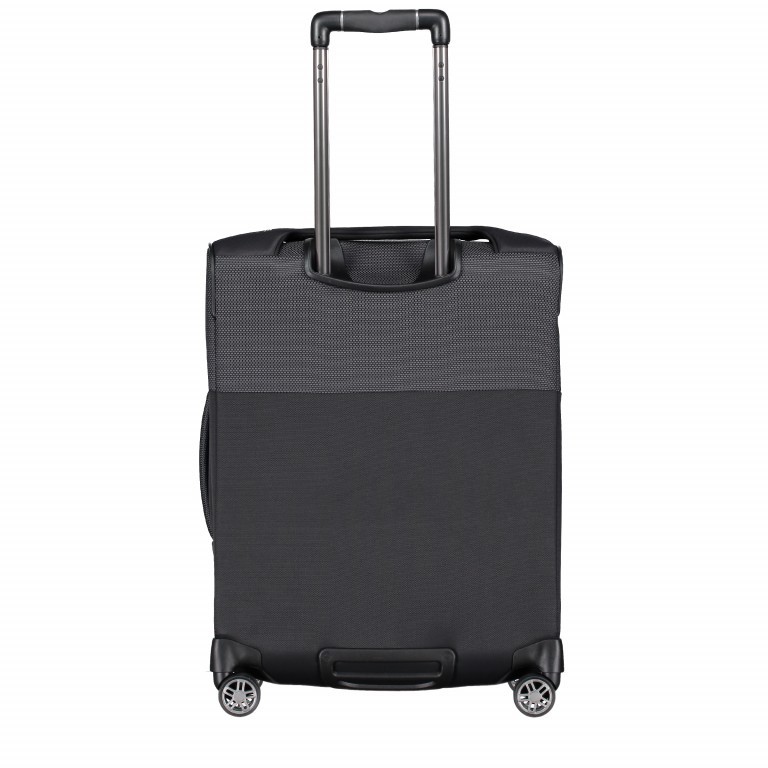 Koffer B-Lite Icon Spinner 55 Black, Farbe: schwarz, Marke: Samsonite, EAN: 5414847855429, Abmessungen in cm: 40x55x20, Bild 5 von 6