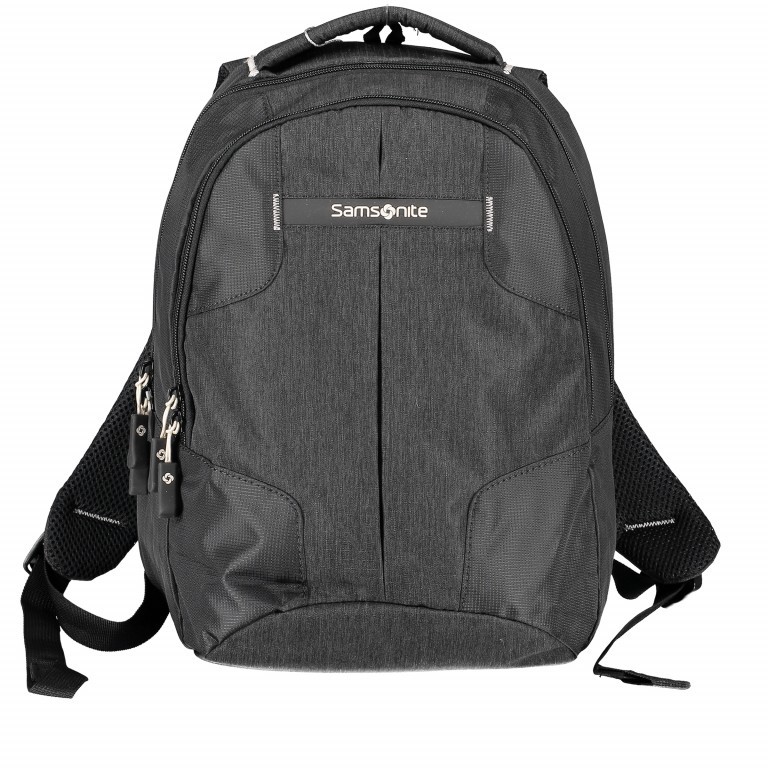 Rucksack Rewind Backpack S Black, Farbe: schwarz, Marke: Samsonite, EAN: 5414847681363, Abmessungen in cm: 28x38x19, Bild 2 von 9