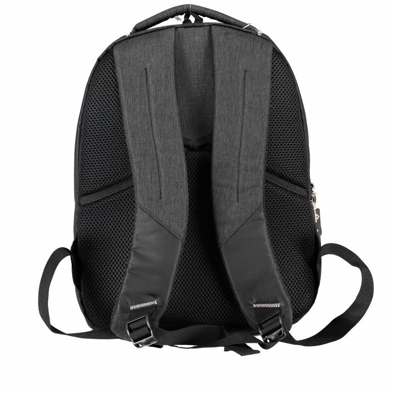 Rucksack Rewind Backpack S Black, Farbe: schwarz, Marke: Samsonite, EAN: 5414847681363, Abmessungen in cm: 28x38x19, Bild 9 von 9