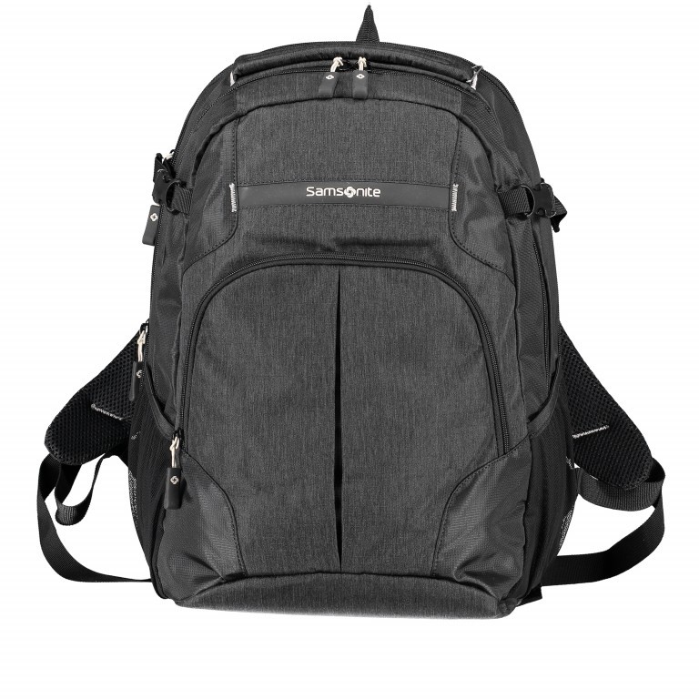 Rucksack Rewind Laptop Backpack 16.0 Exp. Zoll mit Regenhülle Black, Farbe: schwarz, Marke: Samsonite, EAN: 5414847681448, Bild 2 von 14