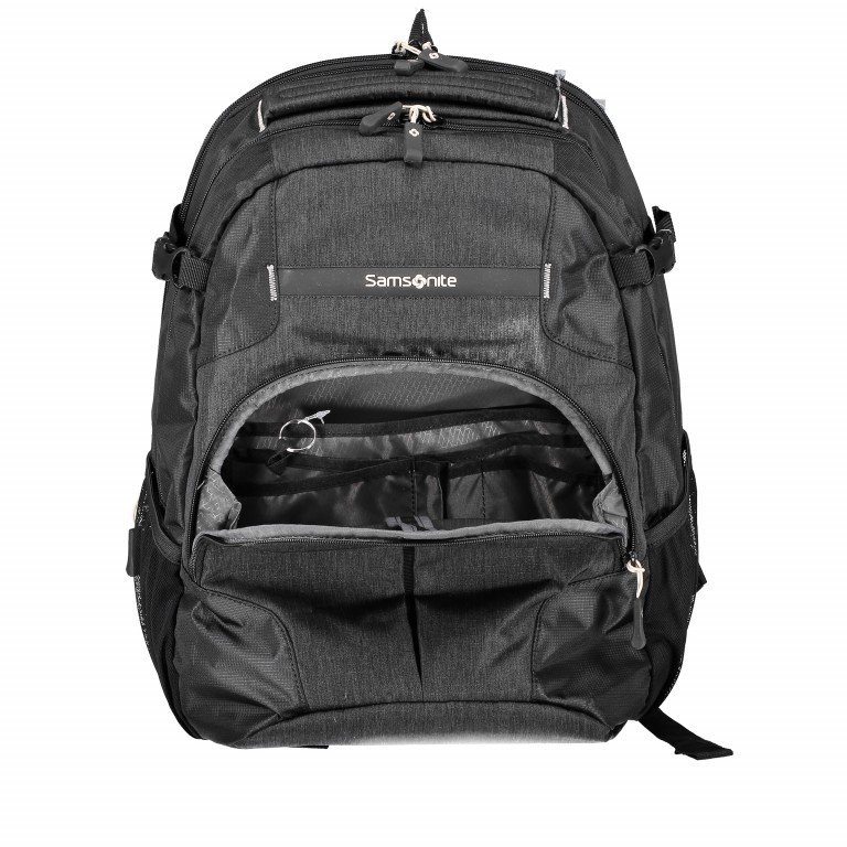 Rucksack Rewind Laptop Backpack 16.0 Exp. Zoll mit Regenhülle Black, Farbe: schwarz, Marke: Samsonite, EAN: 5414847681448, Bild 7 von 14