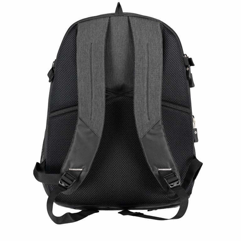 Rucksack Rewind Laptop Backpack 16.0 Exp. Zoll mit Regenhülle Black, Farbe: schwarz, Marke: Samsonite, EAN: 5414847681448, Bild 9 von 14