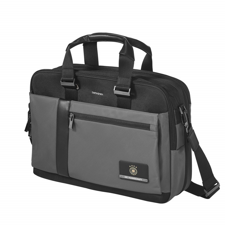 Laptoptasche Openroad Bailhandle 15.6 Zoll Eclipse Grey, Farbe: grau, Marke: Samsonite, EAN: 5414847899829, Abmessungen in cm: 45x32x19.5, Bild 2 von 12