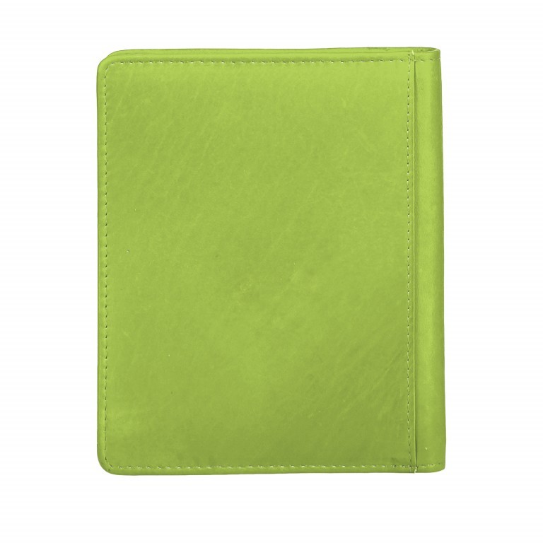 Reisepasshülle Case mit RFID-Funktion Hellgrün, Farbe: grün/oliv, Marke: Hausfelder Manufaktur, Abmessungen in cm: 11.5x14x1, Bild 3 von 3