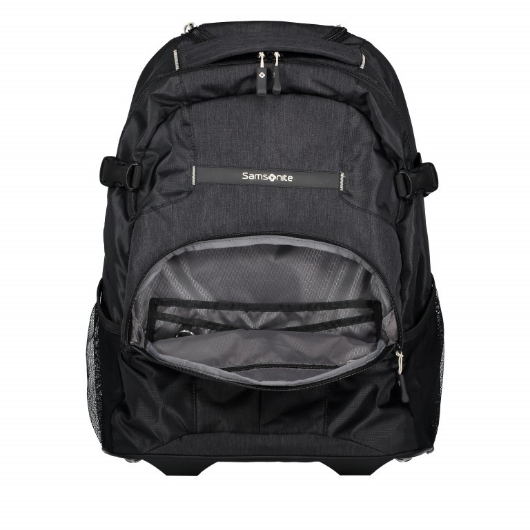 Koffer Rewind Laptop Backpack Wheels 16.0 Zoll Black, Farbe: schwarz, Marke: Samsonite, EAN: 5414847681608, Abmessungen in cm: 39x55x24, Bild 5 von 9