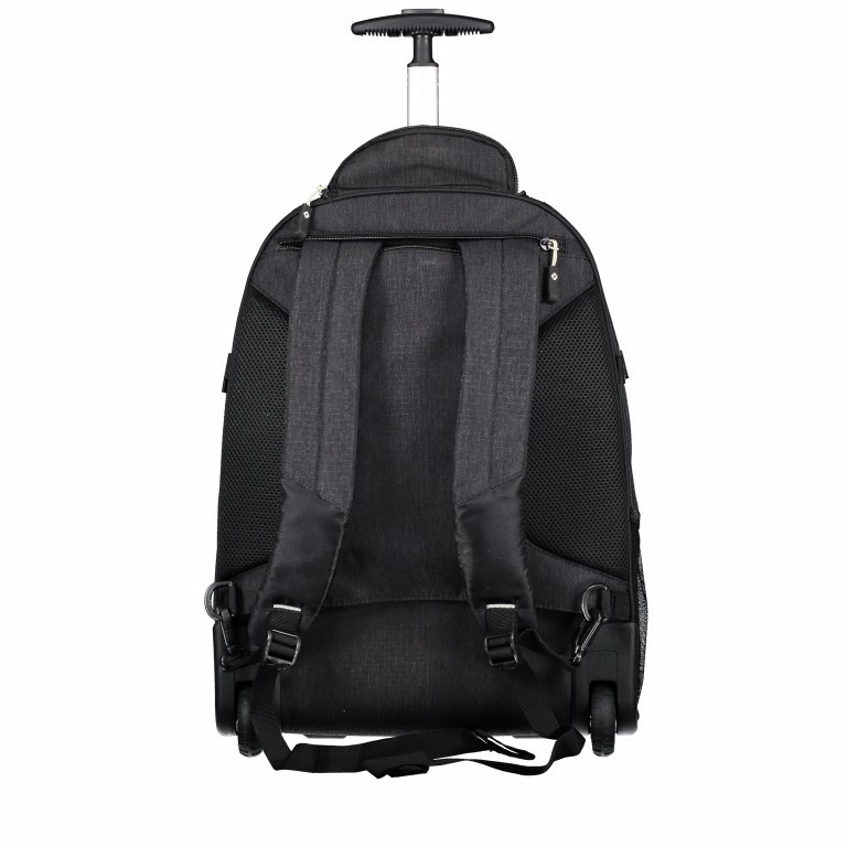 Koffer Rewind Laptop Backpack Wheels 16.0 Zoll Black, Farbe: schwarz, Marke: Samsonite, EAN: 5414847681608, Abmessungen in cm: 39x55x24, Bild 8 von 9