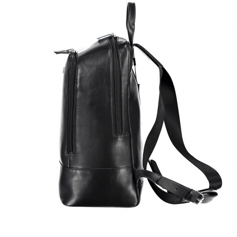 Rucksack Vetra Silas MVZ Black, Farbe: schwarz, Marke: Joop!, EAN: 4053533570669, Abmessungen in cm: 30x38x18, Bild 3 von 7