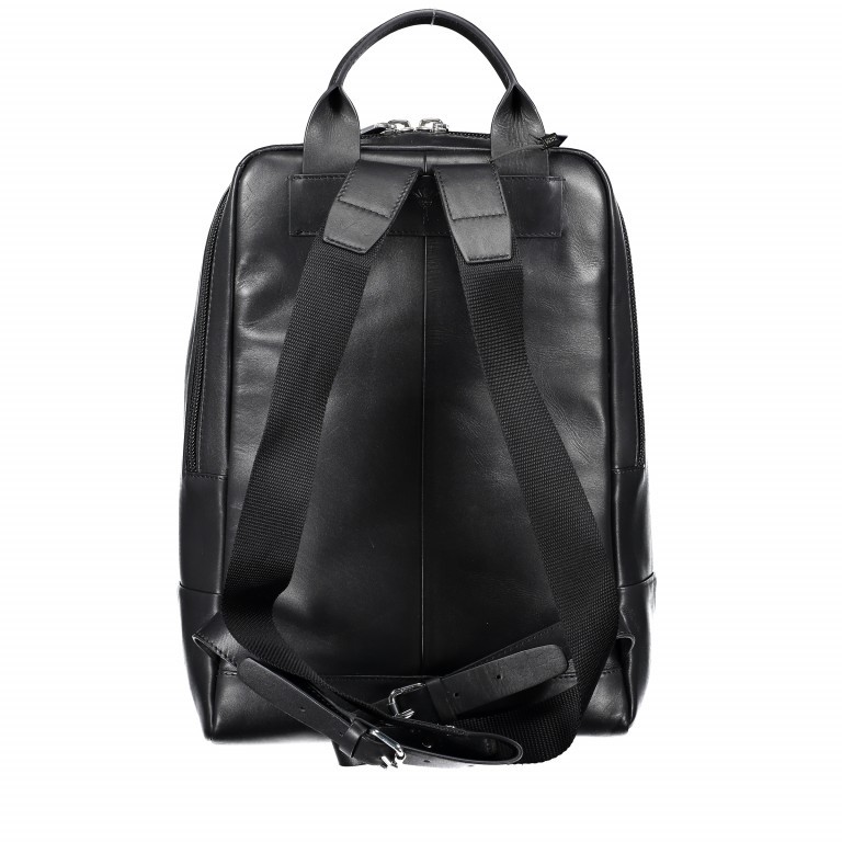 Rucksack Vetra Silas MVZ Black, Farbe: schwarz, Marke: Joop!, EAN: 4053533570669, Abmessungen in cm: 30x38x18, Bild 7 von 7