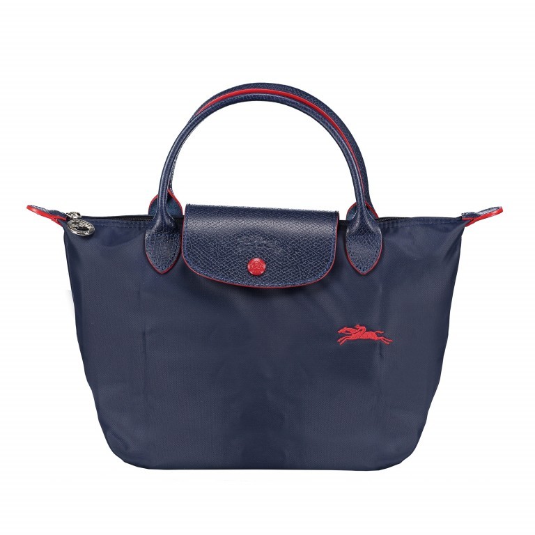 Handtasche Le Pliage Club Handtasche S Dunkelblau, Farbe: blau/petrol, Marke: Longchamp, EAN: 3597921568551, Abmessungen in cm: 23x22x14, Bild 1 von 1