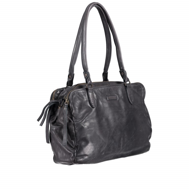 Tasche The Pattern Club Luna Dots Asphalt, Farbe: anthrazit, Marke: Aunts & Uncles, EAN: 4250394942752, Abmessungen in cm: 36x25x10, Bild 2 von 7