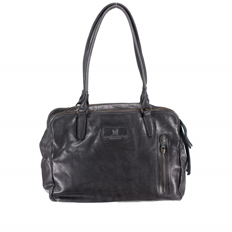 Tasche The Pattern Club Luna Dots Asphalt, Farbe: anthrazit, Marke: Aunts & Uncles, EAN: 4250394942752, Abmessungen in cm: 36x25x10, Bild 5 von 7
