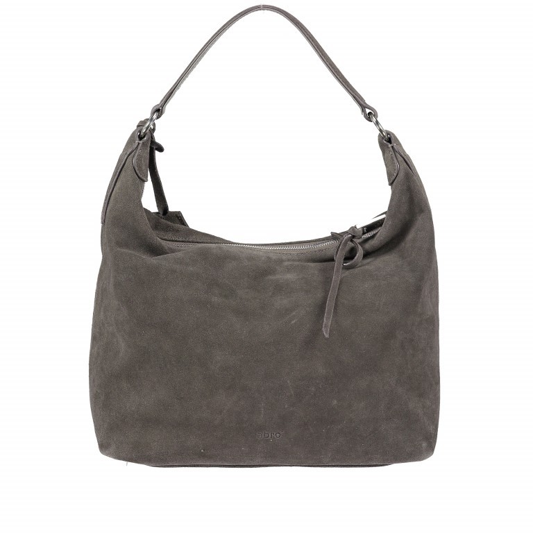 Tasche Suede Grey, Farbe: grau, Marke: Abro, EAN: 4057169816924, Abmessungen in cm: 30x30x12, Bild 5 von 7