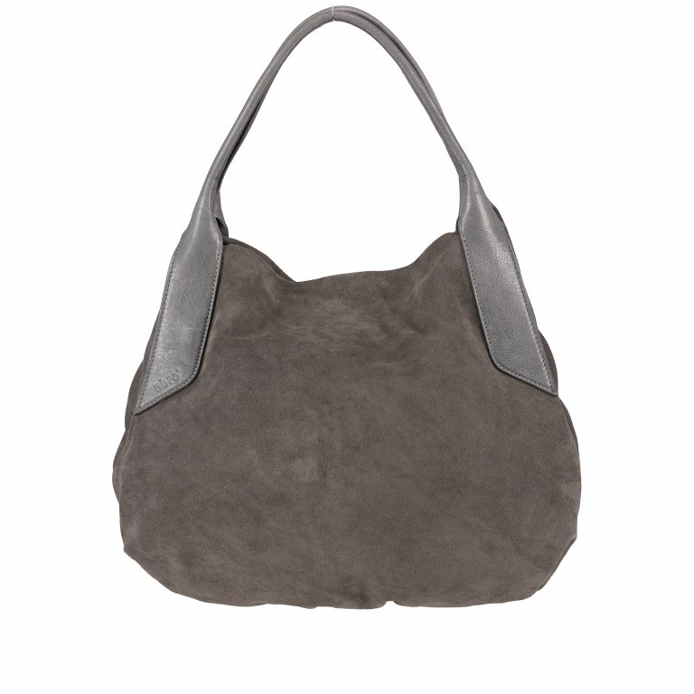 Shopper Suede Grey, Farbe: grau, Marke: Abro, EAN: 4057169825469, Abmessungen in cm: 35x29x11, Bild 1 von 6