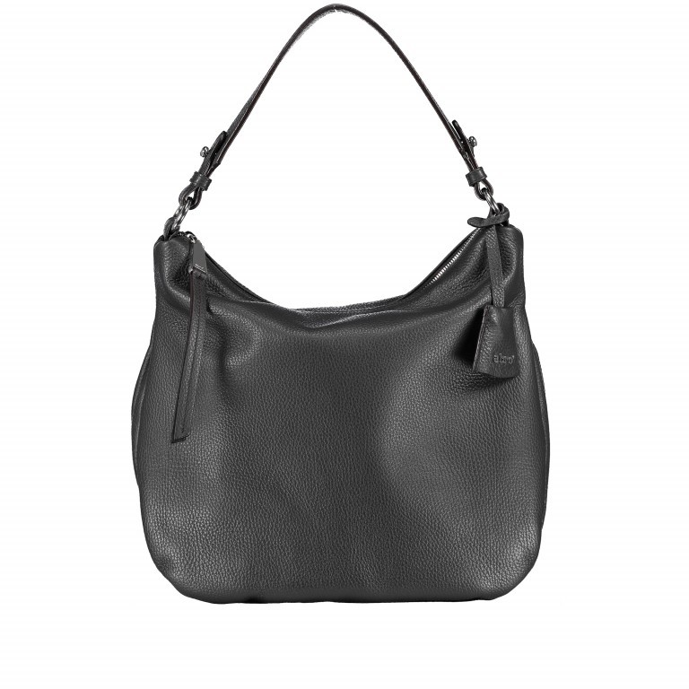 Tasche Adria Black Nickel, Farbe: schwarz, Marke: Abro, EAN: 4057169810496, Abmessungen in cm: 35x31x9, Bild 1 von 6