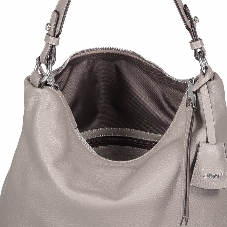 Tasche Adria Zinc, Farbe: taupe/khaki, Marke: Abro, EAN: 4057169810557, Abmessungen in cm: 35x31x9, Bild 4 von 6