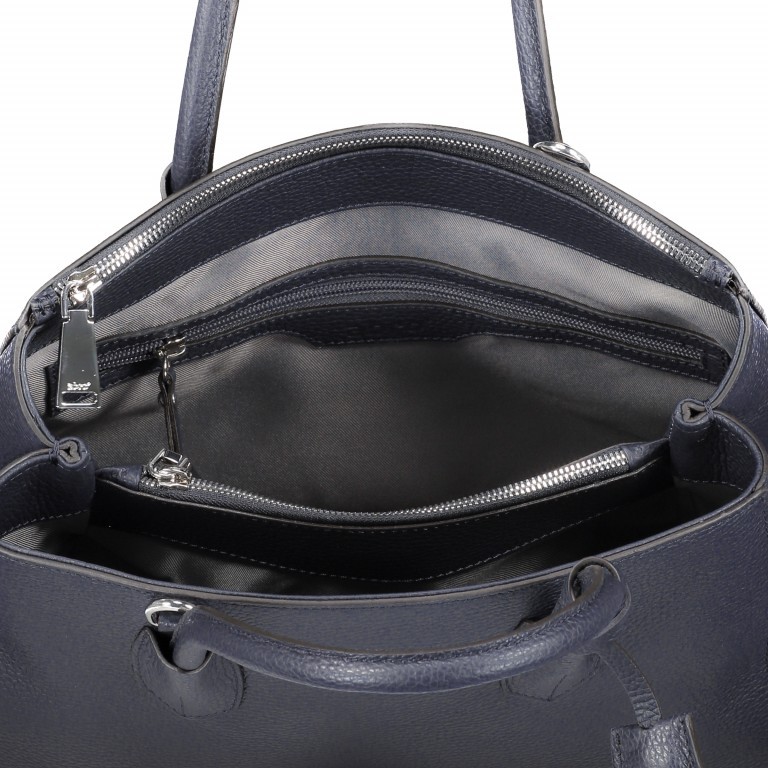 Handtasche Adria Navy, Farbe: blau/petrol, Marke: Abro, EAN: 4061724066280, Abmessungen in cm: 33x25x16, Bild 6 von 6