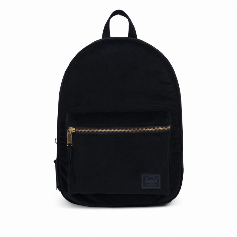 Rucksack Grove Volumen 13,5 Liter Black, Farbe: schwarz, Marke: Herschel, EAN: 0828432227853, Abmessungen in cm: 38x42x13, Bild 1 von 4