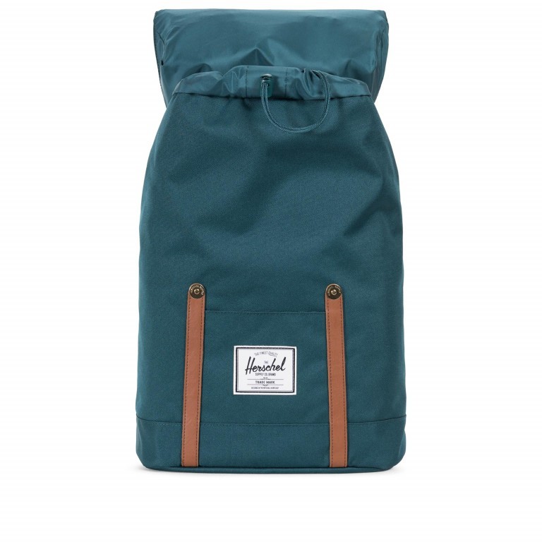Rucksack Retreat Volumen 18 Liter Deep Teal Tan Synthetic, Farbe: blau/petrol, Marke: Herschel, EAN: 0828432211821, Bild 3 von 5