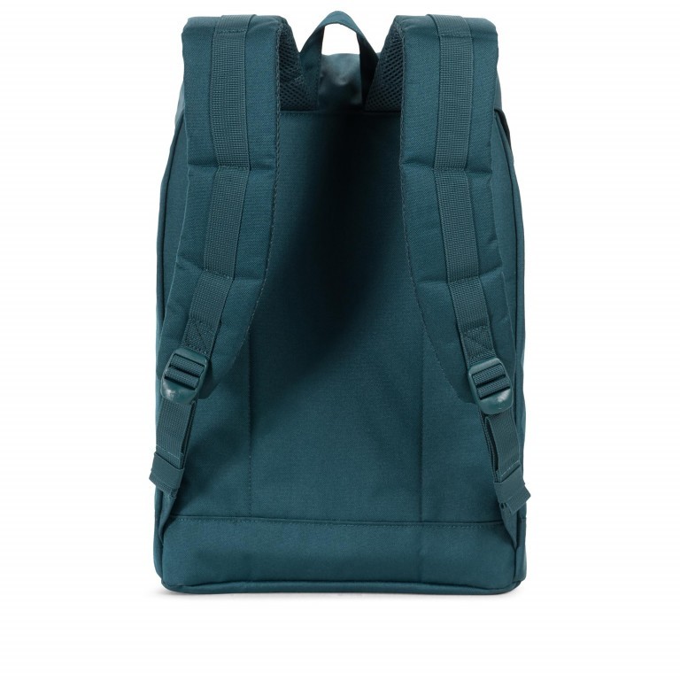 Rucksack Retreat Volumen 18 Liter Deep Teal Tan Synthetic, Farbe: blau/petrol, Marke: Herschel, EAN: 0828432211821, Bild 4 von 5
