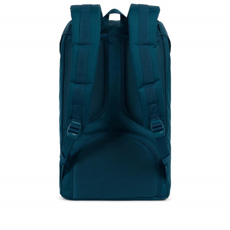Rucksack Little America Volumen 23 Liter Deep Teal Tan, Farbe: blau/petrol, Marke: Herschel, EAN: 0828432210503, Abmessungen in cm: 28x50x17, Bild 4 von 4