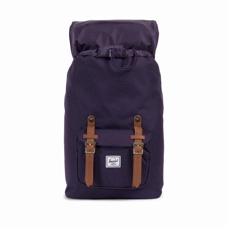 Rucksack Little America Medium Volumen 14 Liter Purple Velvet, Farbe: flieder/lila, Marke: Herschel, EAN: 0828432228119, Abmessungen in cm: 28x43x12, Bild 3 von 4