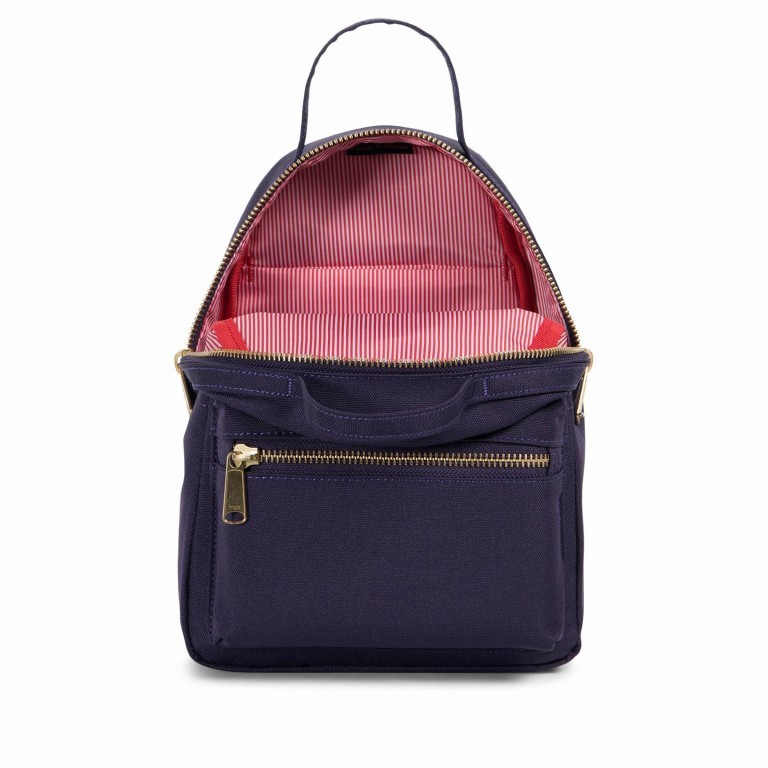 Rucksack Nova Mini Volumen 9 Liter Purple Velvet, Farbe: flieder/lila, Marke: Herschel, EAN: 0828432227761, Abmessungen in cm: 20x28x12, Bild 3 von 8