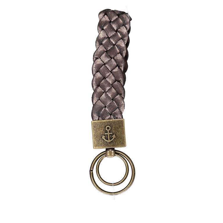 Schlüsselanhänger Soft-Weaving Hermine B3.0974 Metallic Bronze, Farbe: metallic, Marke: Harbour 2nd, Abmessungen in cm: 17x3x0, Bild 1 von 2