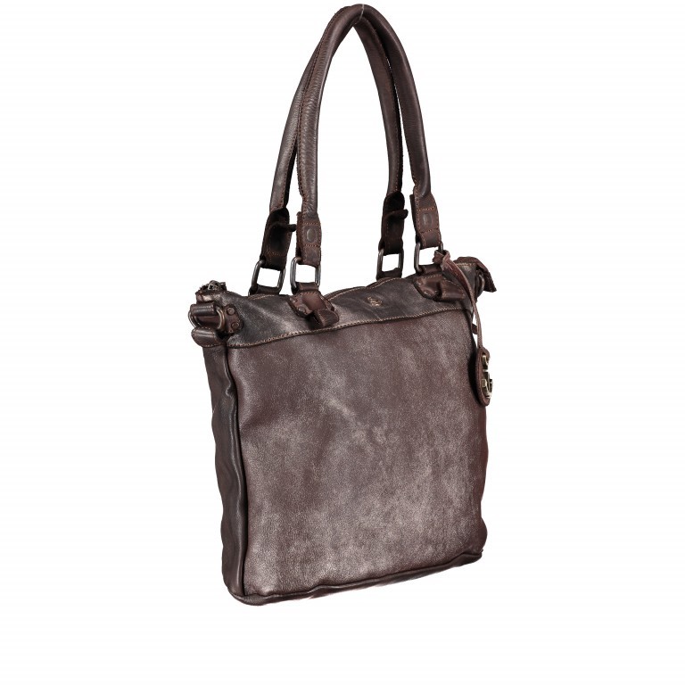 Shopper Anchor-Love Bianca B3.5938 Metallic Bronze, Farbe: metallic, Marke: Harbour 2nd, EAN: 4046478033337, Abmessungen in cm: 36x27x12.5, Bild 2 von 10