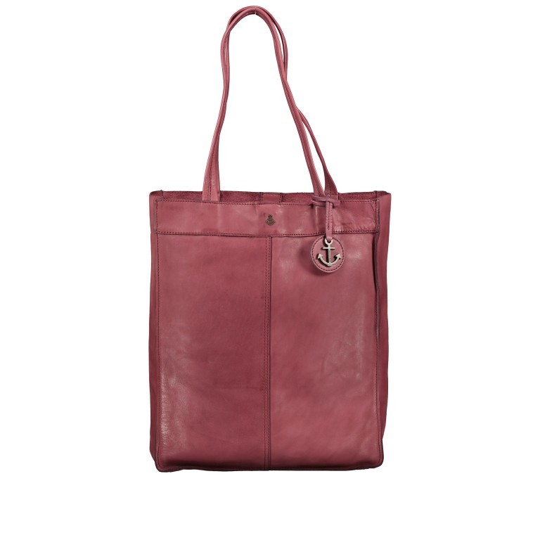 Shopper Anchor-Love Elbe 1 B3.6595 Wild Fuchsia, Farbe: rosa/pink, Marke: Harbour 2nd, EAN: 4046478033429, Abmessungen in cm: 29x37x11, Bild 1 von 8