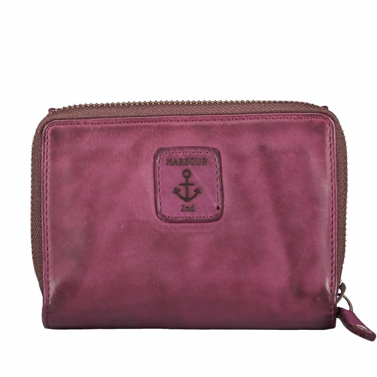 Geldbörse Anchor-Love Vivika B3.0882 Wild Fuchsia, Farbe: rosa/pink, Marke: Harbour 2nd, EAN: 4046478033559, Abmessungen in cm: 14x11x4, Bild 4 von 4