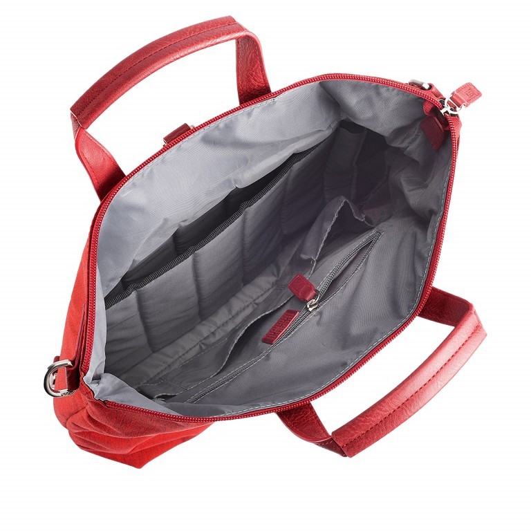 Rucksack Bergen X-Change S 3-in-1-Funktion Red, Farbe: rot/weinrot, Marke: Jost, EAN: 4025307743166, Abmessungen in cm: 30x40x12, Bild 5 von 11