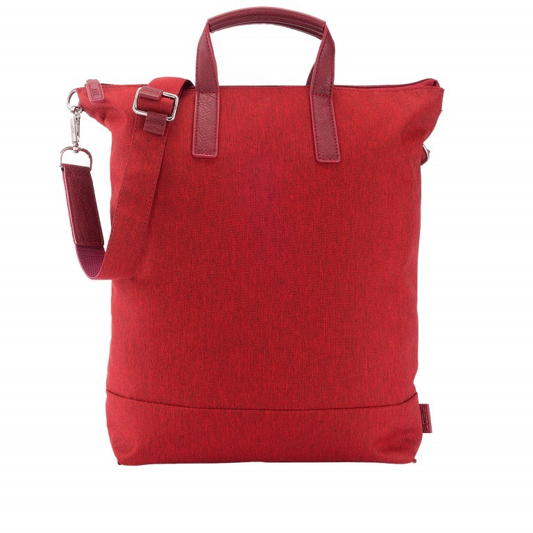 Rucksack Bergen X-Change S 3-in-1-Funktion Red, Farbe: rot/weinrot, Marke: Jost, EAN: 4025307743166, Abmessungen in cm: 30x40x12, Bild 8 von 11