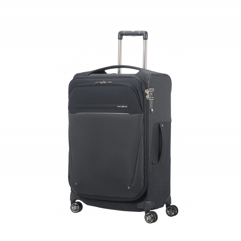 Koffer b-lite Spinner 63 erweiterbar Black, Farbe: schwarz, Marke: Samsonite, EAN: 5414847855481, Abmessungen in cm: 42x63x26, Bild 1 von 5