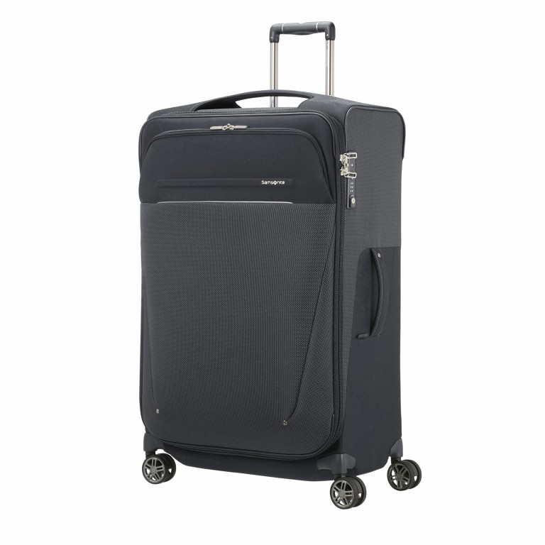 Koffer B-Lite Icon Spinner 78 erweiterbar Black, Farbe: schwarz, Marke: Samsonite, EAN: 5414847855580, Abmessungen in cm: 49x78x31, Bild 1 von 5