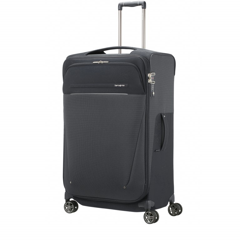 Koffer B-Lite Icon Spinner 78 erweiterbar Black, Farbe: schwarz, Marke: Samsonite, EAN: 5414847855580, Abmessungen in cm: 49x78x31, Bild 3 von 5