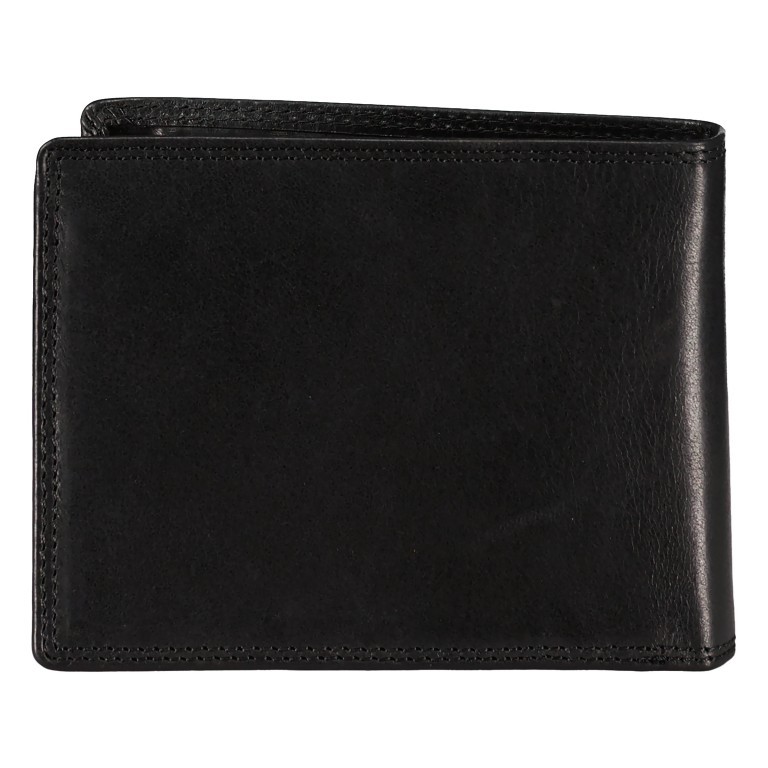 Scheintasche Nature Schwarz, Farbe: schwarz, Marke: Hausfelder Manufaktur, EAN: 4039584025433, Abmessungen in cm: 12.5x9.7x2, Bild 3 von 5