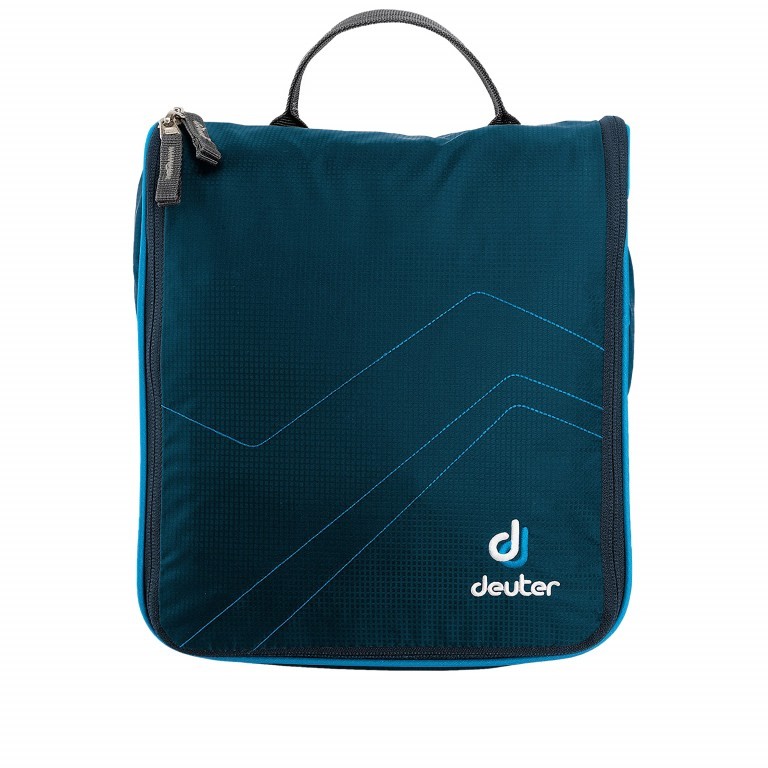Kulturbeutel Wash Center II Midnight Turquoise, Farbe: blau/petrol, Marke: Deuter, EAN: 4046051049465, Abmessungen in cm: 24x25x9, Bild 1 von 3