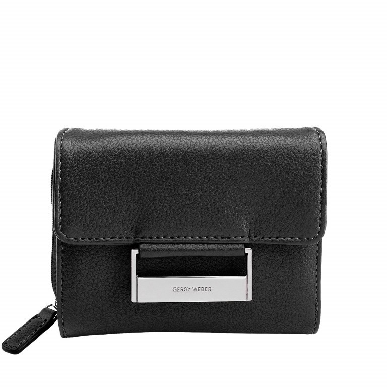 Damenbörse TalkDifferent TD-408-3712 Black, Farbe: schwarz, Marke: Gerry Weber, EAN: 4053533430796, Abmessungen in cm: 12.5x10x4, Bild 1 von 3