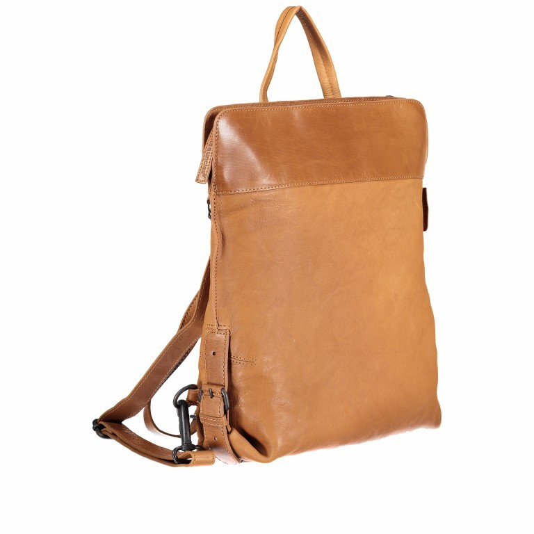 Rucksack Grandma's Luxury Club Mrs. Pear Pie Caramel, Farbe: cognac, Marke: Aunts & Uncles, EAN: 4250394937512, Abmessungen in cm: 34x31x11, Bild 2 von 8