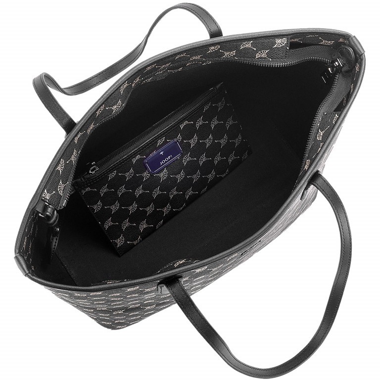 Shopper Cortina Lara LHZ Black, Farbe: schwarz, Marke: Joop!, EAN: 4053533691050, Abmessungen in cm: 32x29x17, Bild 4 von 5