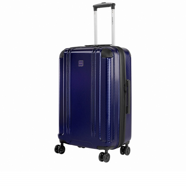 Koffer Protector 60 cm Dunkelrot, Farbe: rot/weinrot, Marke: Loubs, Abmessungen in cm: 42x67x27, Bild 2 von 5