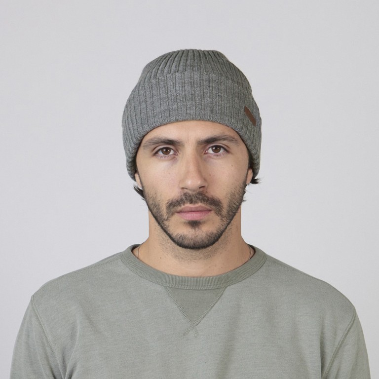 Mütze Wilbert mit Umschlag Dark Heather, Farbe: anthrazit, Marke: Barts, EAN: 8717457588105, Bild 2 von 3