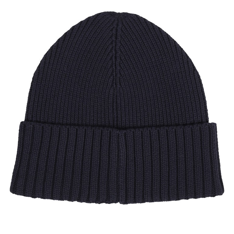 Mütze Monotype Beanie, Farbe: blau/petrol, braun, taupe/khaki, Marke: Tommy Hilfiger, Bild 2 von 3