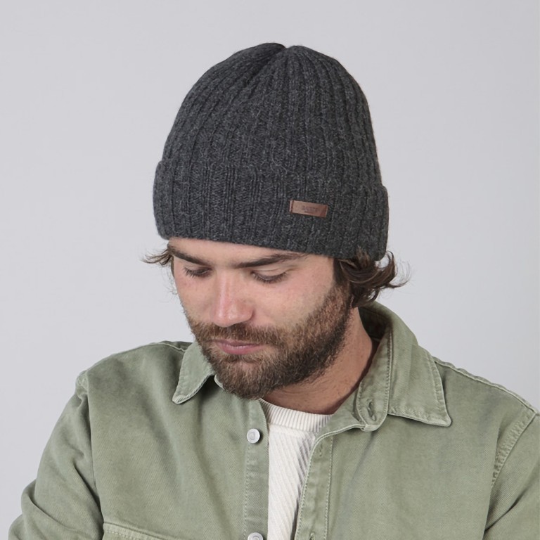 Mütze Haakon Heather Grey, Farbe: grau, Marke: Barts, EAN: 8717457419799, Bild 3 von 3