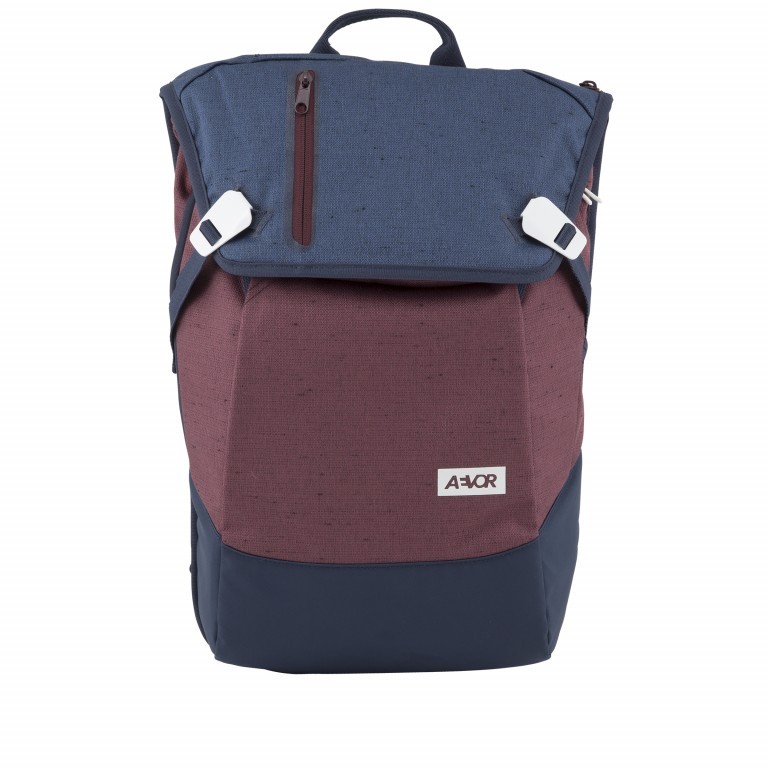 Rucksack Daypack Bichrome Iris, Farbe: rot/weinrot, Marke: Aevor, EAN: 4057081031146, Abmessungen in cm: 34x48x14, Bild 1 von 12