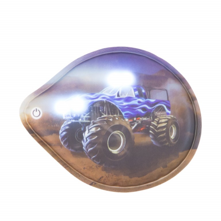 Klettie LED Monstertruck, Farbe: braun, Marke: Ergobag, EAN: 4057081030460, Bild 1 von 1